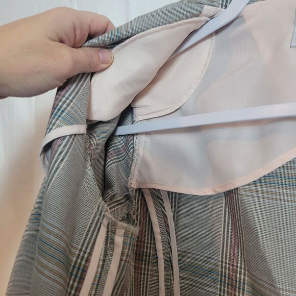 Cabi Sleuth Blazer Women's Size 8 Gray Plaid Relaxed Fit Preppy Office Career - Picture 9 of 14